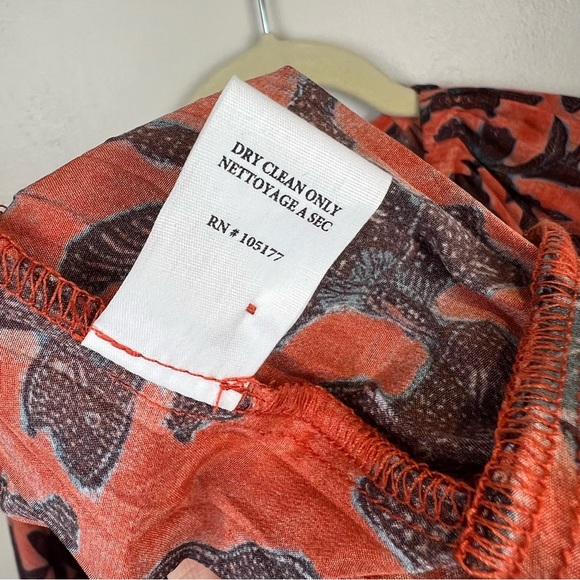 New Ulla Johnson Sefia Long-Sleeve Pleated Mini Dress, Size 4 - Picture 9 of 16